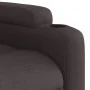 Silla de masaje reclinable de pie de tela marrón oscuro de , Sillones - Ref: Foro24-3204613, Precio: 298,51 €, Descuento: -5%%