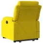 Sillón reclinable masaje eléctrico elevable terciopelo amarillo de , Sillones - Ref: Foro24-3205132, Precio: 361,63 €, Descue...