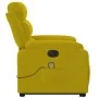 Sillón reclinable masaje eléctrico elevable terciopelo amarillo de , Sillones - Ref: Foro24-3205132, Precio: 361,63 €, Descue...