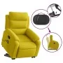 Sillón reclinable masaje eléctrico elevable terciopelo amarillo de , Sillones - Ref: Foro24-3205132, Precio: 361,63 €, Descue...