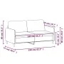Sofá de 2 plazas terciopelo rosa 140 cm de , Sofás - Ref: Foro24-359445, Precio: 255,41 €, Descuento: -5%%