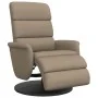 Sillón reclinable con reposapiés cuero sintético capuchino | Foru.es | Tu tienda online para hogar, jardín y más Foro24.es