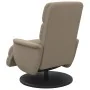 Sillón reclinable con reposapiés cuero sintético capuchino | Foru.es | Tu tienda online para hogar, jardín y más Foro24.es