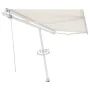 Toldo de pie automático crema 450x300 cm de vidaXL, Toldos - Ref: Foro24-3069567, Precio: 521,85 €, Descuento: %