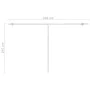 Toldo de pie automático crema 450x300 cm de vidaXL, Toldos - Ref: Foro24-3069567, Precio: 521,85 €, Descuento: %