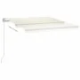 Toldo automático LED sensor de viento crema 3,5x2,5 m de vidaXL, Toldos - Ref: Foro24-3069932, Precio: 576,81 €, Descuento: %