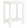Mesita de noche madera maciza de pino blanco 35x30x47 cm de vidaXL, Mesitas de noche - Ref: Foro24-322210, Precio: 40,68 €, D...