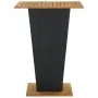 Set de muebles de bar de jardín 9 pzas y cojines ratán PE negro de vidaXL, Conjuntos de jardín - Ref: Foro24-3064854, Precio:...