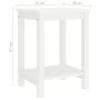 Mesita de noche madera maciza de pino blanco 35x30x47 cm de vidaXL, Mesitas de noche - Ref: Foro24-322210, Precio: 40,68 €, D...
