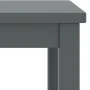 Mesitas de noche madera maciza de pino gris oscuro 35x30x47 cm de vidaXL, Mesitas de noche - Ref: Foro24-322214, Precio: 38,2...