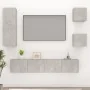 Set de muebles de TV 5 pzas madera contrachapada gris hormigón de vidaXL, Muebles TV - Ref: Foro24-3114441, Precio: 165,94 €,...
