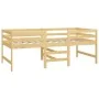 Bettgestell aus massivem Kiefernholz, 90 x 200 cm von vidaXL, Betten und Lattenroste - Ref: Foro24-833095, Preis: 117,04 €, R...