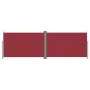 Toldo lateral retráctil rojo 200x600 cm de vidaXL, Sombrillas - Ref: Foro24-318011, Precio: 108,71 €, Descuento: %