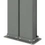 Toldo lateral retráctil azul 200x600 cm de vidaXL, Sombrillas - Ref: Foro24-318010, Precio: 116,37 €, Descuento: %