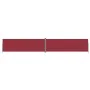 Toldo lateral retráctil rojo 200x1200 cm de vidaXL, Sombrillas - Ref: Foro24-318083, Precio: 132,92 €, Descuento: %