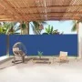 Toldo lateral retráctil azul 200x1000 cm de vidaXL, Sombrillas - Ref: Foro24-318046, Precio: 157,18 €, Descuento: %