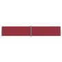 Toldo lateral retráctil rojo 220x1200 cm de vidaXL, Sombrillas - Ref: Foro24-318089, Precio: 178,90 €, Descuento: %