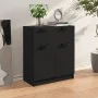 Black plywood sideboard 60x30x70 cm by vidaXL, Sideboards - Ref: Foro24-811089, Price: 90,05 €, Discount: %