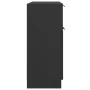 Black plywood sideboard 60x30x70 cm by vidaXL, Sideboards - Ref: Foro24-811089, Price: 90,05 €, Discount: %