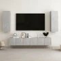 Juego de muebles de salón 5 piezas gris hormigón de vidaXL, Muebles TV - Ref: Foro24-3079063, Precio: 174,11 €, Descuento: %