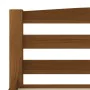 Estructura de cama madera maciza pino marrón miel 200x200 cm de vidaXL, Camas y somieres - Ref: Foro24-322081, Precio: 114,35...