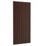 Braunes verzinktes Stahldach-Panel 12 Einheiten 100x45 cm von vidaXL, Decke - Ref: Foro24-317217, Preis: 67,94 €, Rabatt: %