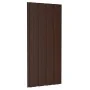 Braunes verzinktes Stahldach-Panel 12 Einheiten 100x45 cm von vidaXL, Decke - Ref: Foro24-317217, Preis: 67,94 €, Rabatt: %