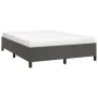 Estructura de cama de terciopelo gris oscuro 140x200 cm de vidaXL, Camas y somieres - Ref: Foro24-347325, Precio: 108,52 €, D...