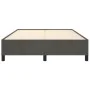 Estructura de cama de terciopelo gris oscuro 140x200 cm de vidaXL, Camas y somieres - Ref: Foro24-347325, Precio: 108,52 €, D...