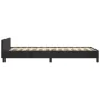 Estructura de cama con cabecero de terciopelo negro 100x200 cm de vidaXL, Camas y somieres - Ref: Foro24-347557, Precio: 88,3...