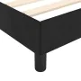 Estructura de cama con cabecero de terciopelo negro 100x200 cm de vidaXL, Camas y somieres - Ref: Foro24-347557, Precio: 88,3...