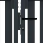 Doppeltes Zauntor aus anthrazitgrauem Stahl, 306 x 175 cm von vidaXL, Gartentore - Ref: Foro24-146352, Preis: 439,93 €, Rabat...