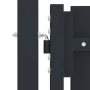 Doppeltes Zauntor aus anthrazitgrauem Stahl, 306 x 175 cm von vidaXL, Gartentore - Ref: Foro24-146352, Preis: 439,93 €, Rabat...