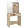 Tocador con LED color roble Sonoma 74,5x40x141 cm de vidaXL, Tocadores de baño - Ref: Foro24-808804, Precio: 85,05 €, Descuen...