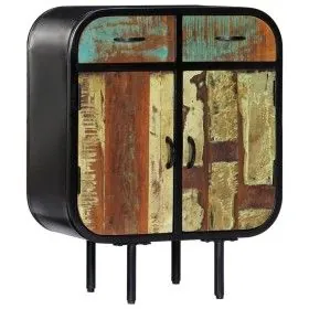 Aparador de madera maciza reciclada 60x30x75 cm de vidaXL, Aparadores - Ref: Foro24-247919, Precio: 171,13 €, Descuento: %