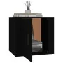 Mesita de noche color negro 50x39x47 cm de vidaXL, Taquillas y armarios de almacenamiento - Ref: Foro24-816690, Precio: 35,70...