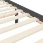 Gray solid wood bed frame with headboard 200x200 cm by vidaXL, Beds and slatted bases - Ref: Foro24-3194138, Price: 179,41 €,...