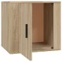 Mesitas de noche 2 unidades color roble Sonoma 50x39x47 cm de vidaXL, Taquillas y armarios de almacenamiento - Ref: Foro24-81...