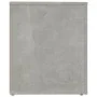 Mesitas de noche 2 unidades color gris hormigón 50x39x47 cm de vidaXL, Taquillas y armarios de almacenamiento - Ref: Foro24-8...