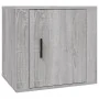 Mesita de noche gris Sonoma 50x39x47 cm de vidaXL, Taquillas y armarios de almacenamiento - Ref: Foro24-816700, Precio: 38,59...