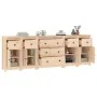 Solid pine wood sideboard 230x35x80 cm by vidaXL, Sideboards - Ref: Foro24-3114094, Price: 342,66 €, Discount: %