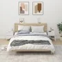 Mesitas de noche 2 unidades color blanco 40x35x50 cm de vidaXL, Taquillas y armarios de almacenamiento - Ref: Foro24-821827, ...