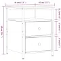 Nachttisch aus Sonoma-Eichenholzwerkstoff, 44 x 45 x 60 cm von vidaXL, Nachttische - Ref: Foro24-826005, Preis: 60,56 €, Raba...