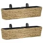 Conjunto de jardineras 2 unidades jacinto de agua de vidaXL, Maceteros y jardineras - Ref: Foro24-45580, Precio: 94,38 €, Des...