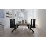 Sillas de comedor 4 unidades cuero sintético negro de vidaXL, Sillas de comedor - Ref: Foro24-160563, Precio: 496,74 €, Descu...