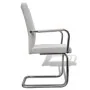 Sillas voladizas de comedor 6 unidades cuero sintético blanco de vidaXL, Sillas de comedor - Ref: Foro24-270165, Precio: 504,...