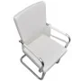 Sillas voladizas de comedor 6 unidades cuero sintético blanco de vidaXL, Sillas de comedor - Ref: Foro24-270165, Precio: 504,...
