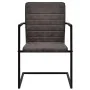 Cantilever dining chairs 4 units brown synthetic leather by vidaXL, dining chairs - Ref: Foro24-272413, Price: 356,78 €, Disc...