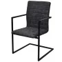 Sillas de comedor voladizas 4 unidades cuero sintético negro de vidaXL, Sillas de comedor - Ref: Foro24-272415, Precio: 395,9...