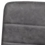 Sillas de comedor voladizas 6 unidades cuero sintético gris de vidaXL, Sillas de comedor - Ref: Foro24-272418, Precio: 534,55...